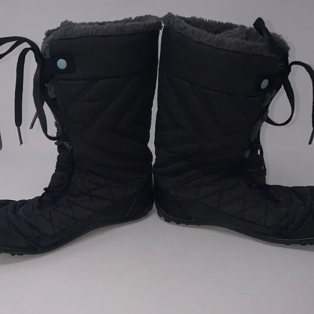 Columbia Minx Mid II Insulated Winter‎ Snow Boot BY5949-010 Size 4 Girls
